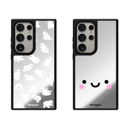 Makingshit调皮BB三星S26Ultra手机壳磁吸Magsafe适用SamsungS25u镜面S24Ultra防摔s23+/s25plus保护套男女