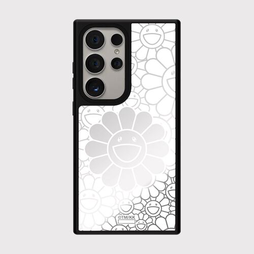 个性笑脸太阳花三星S26Ultra手机壳磁吸Magsafe适用SamsungS23u镜面S25Ultra防摔s24+/s25plus/s25情侣保护套
