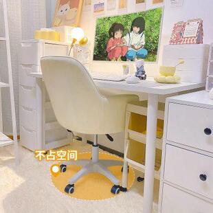 电脑椅女生卧室转椅家用靠背椅办公座椅宿舍凳子舒适久坐书桌椅子