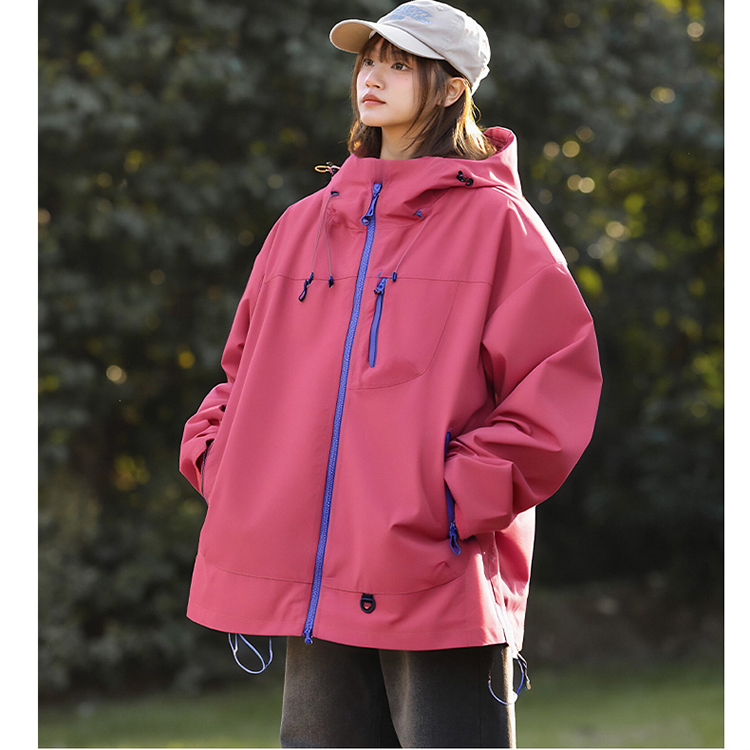 UZ（服饰）UZ  25AW春季新款休闲百搭时尚宽松情侣夹克