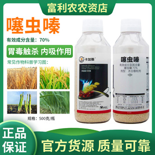 卡加斯70%噻虫嗪韭菜地小麦水稻田蚜虫蓟马稻飞虱杀虫剂正品农药