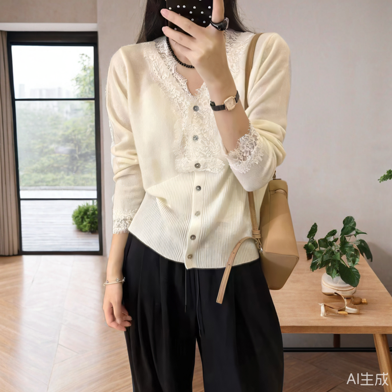 女装针织内搭打底开衫上衣