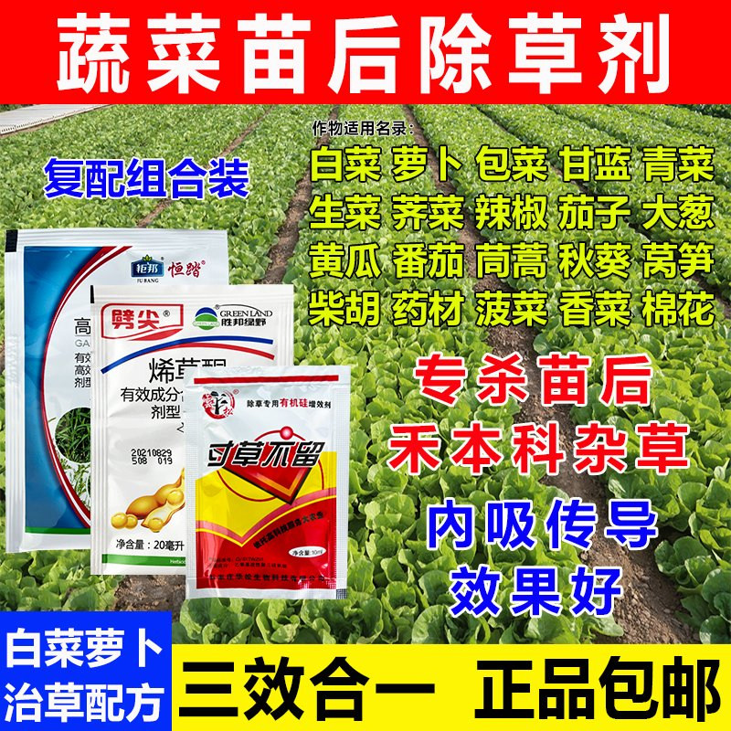 蔬菜除草剂三效合一杂草除根