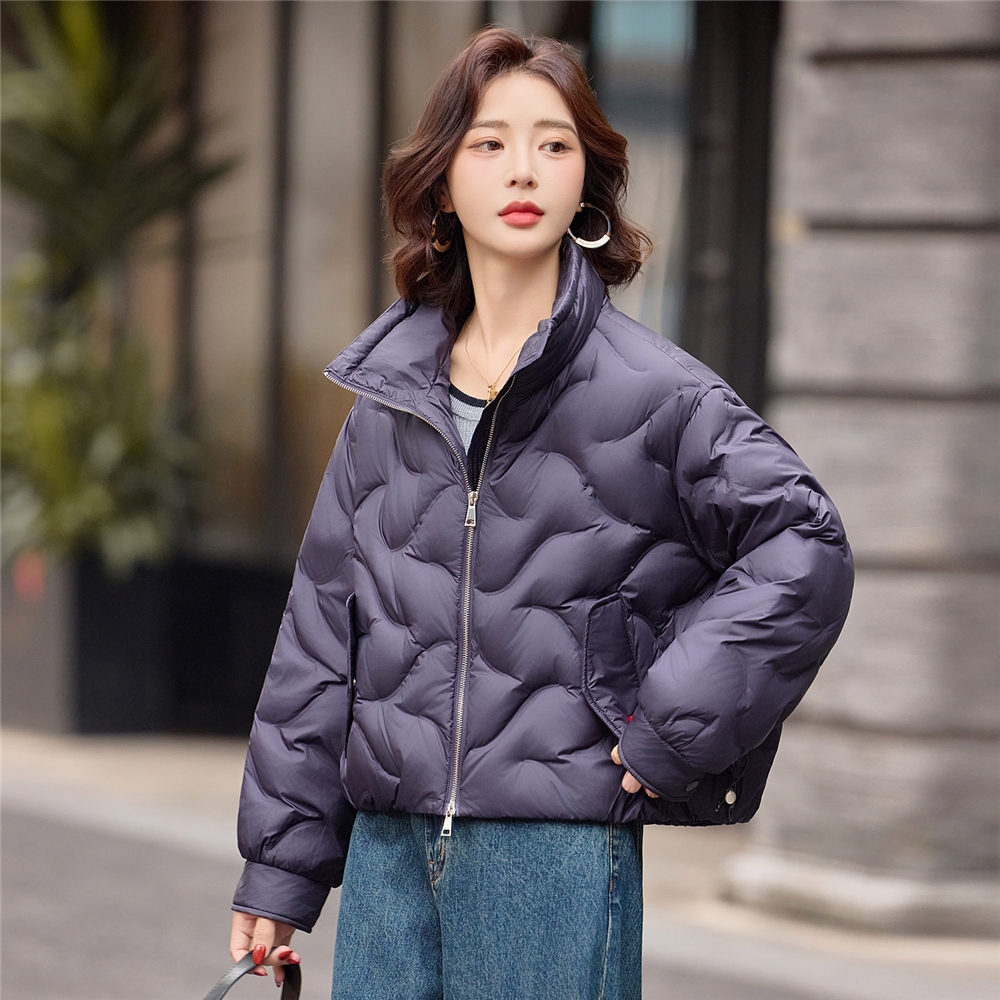 短款羽绒服女小个子冬季2025年新款时尚洋气宽松90白鸭绒轻薄外套