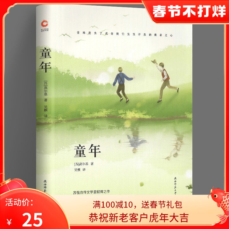 童年 高尔基 先锋经典文库 精装典藏 世界经典文学名著 中外文学名著