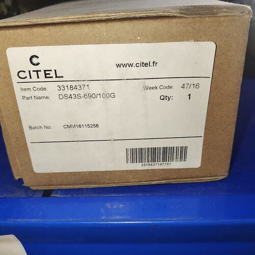 可维修CITEL西岱尔浪涌保护器，型号DS43S-690/100G议价