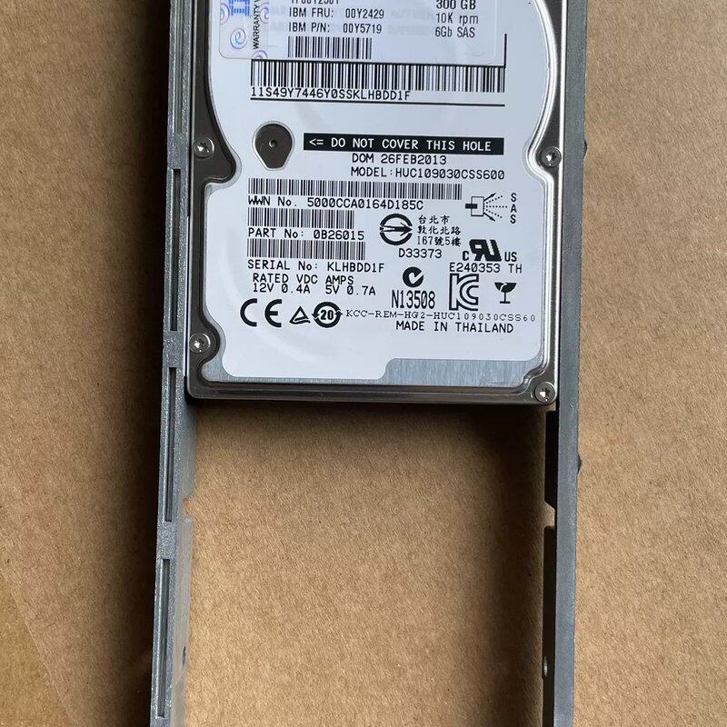 可维修IBM 300G 10K 2.5 SAS 存储硬盘 00Y2议价