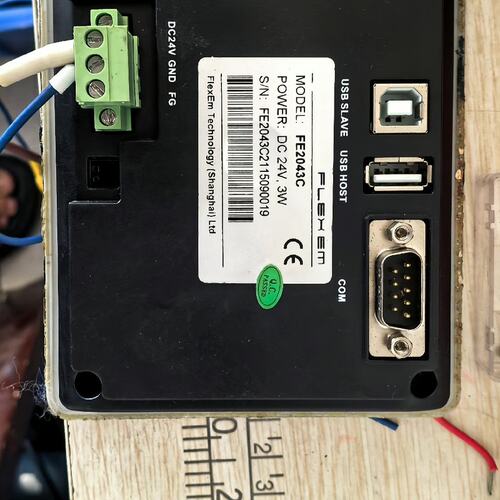 可维修繁易flexem FE2043C触摸屏 正面有点胶议价