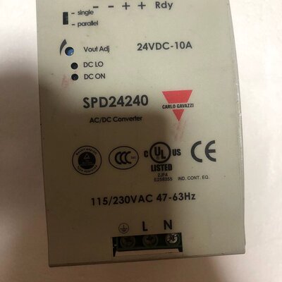 可维修瑞士佳乐开关电源SPD24240 24VDC-10A 二议价