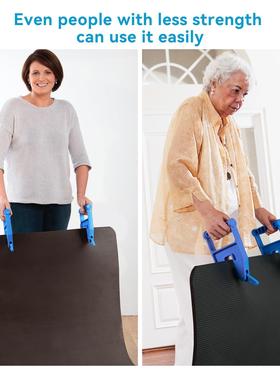 跨境款新居家日理用个性创H942垫子意塑料好物神器 省力不脏手垫