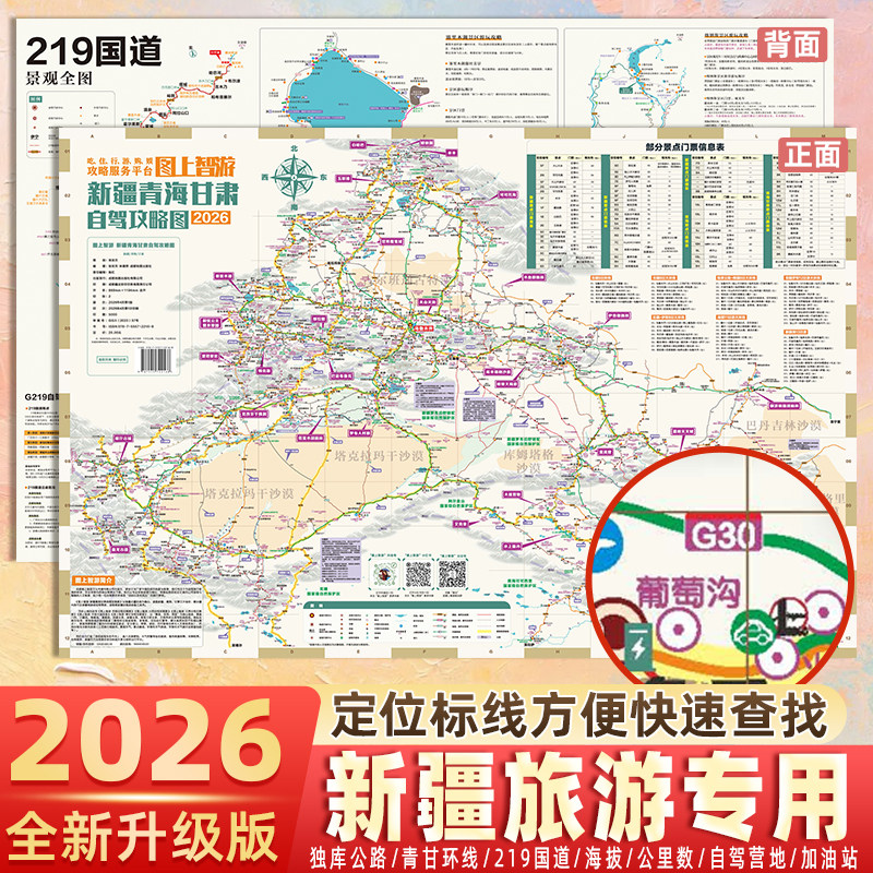 2026新疆自驾旅游攻略地图图片