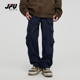 春秋美式 休闲裤 高街工装 子男款 JFU 子男夏季 裤 百搭抽绳长裤 男
