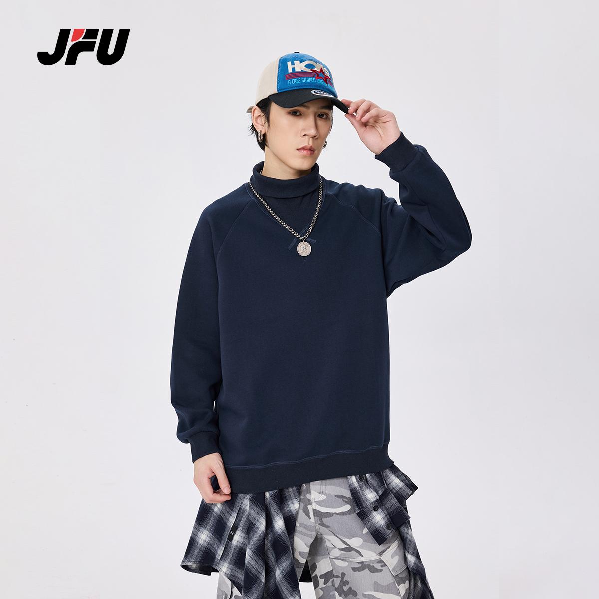 宽松高级质感打底衫JFU新款