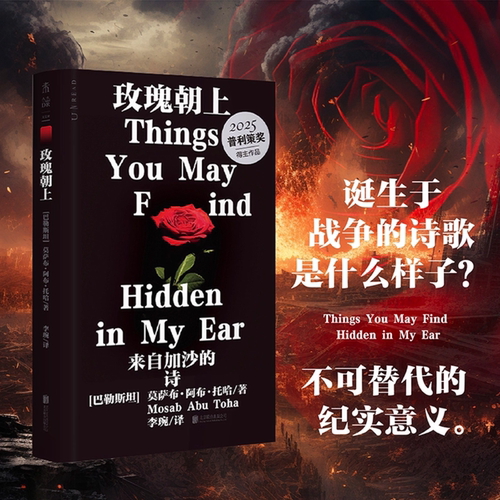 玫瑰朝上 90后巴勒斯坦青年诗人，残酷与坚韧交织的加沙之声，废墟中昂首挺立的玫瑰，是诗歌，也是生命「2025普利策奖得主作品」