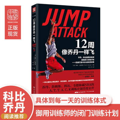 正版现货 12周像乔丹一样飞 十二周NBA体能训练乔丹和科比御用训练师闭门训练计划篮球提升计划 迅速打造NBA运动员体格 篮球训练书