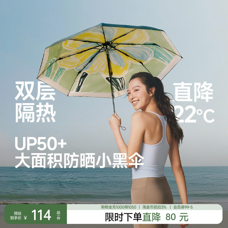 小黑伞蕉下防晒beneunder图片