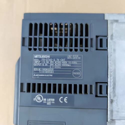 议价3.7KW变频器 ，型号FR-D740-3.7K-C可维修