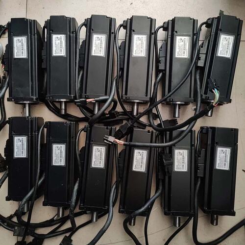 议价台达伺服电机，ECMA-C30604FS，AC110V，带刹可维修