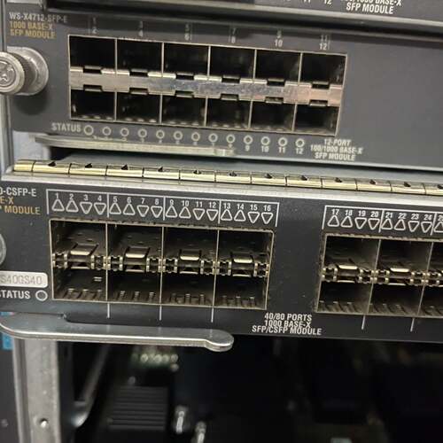 可维修WS-X4640-CSFP-E WS-C4500核心交换机议价
