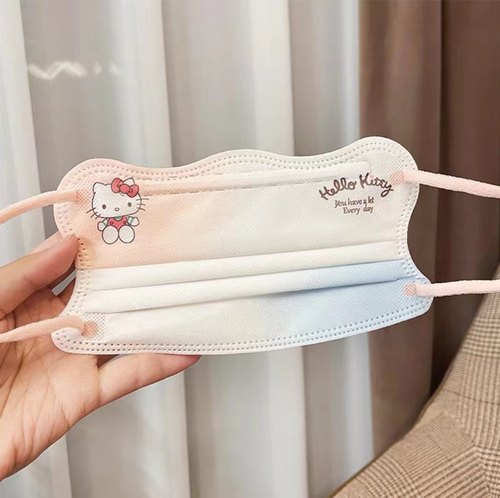 志诚防尘防晒无纺布卡通可爱印花