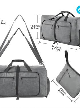 Hot selling foldable portable travel bag luggage bag行李袋