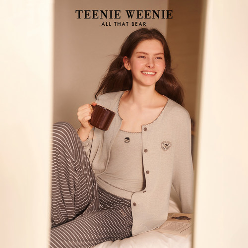 TeenieWeenie小熊睡衣女三件套