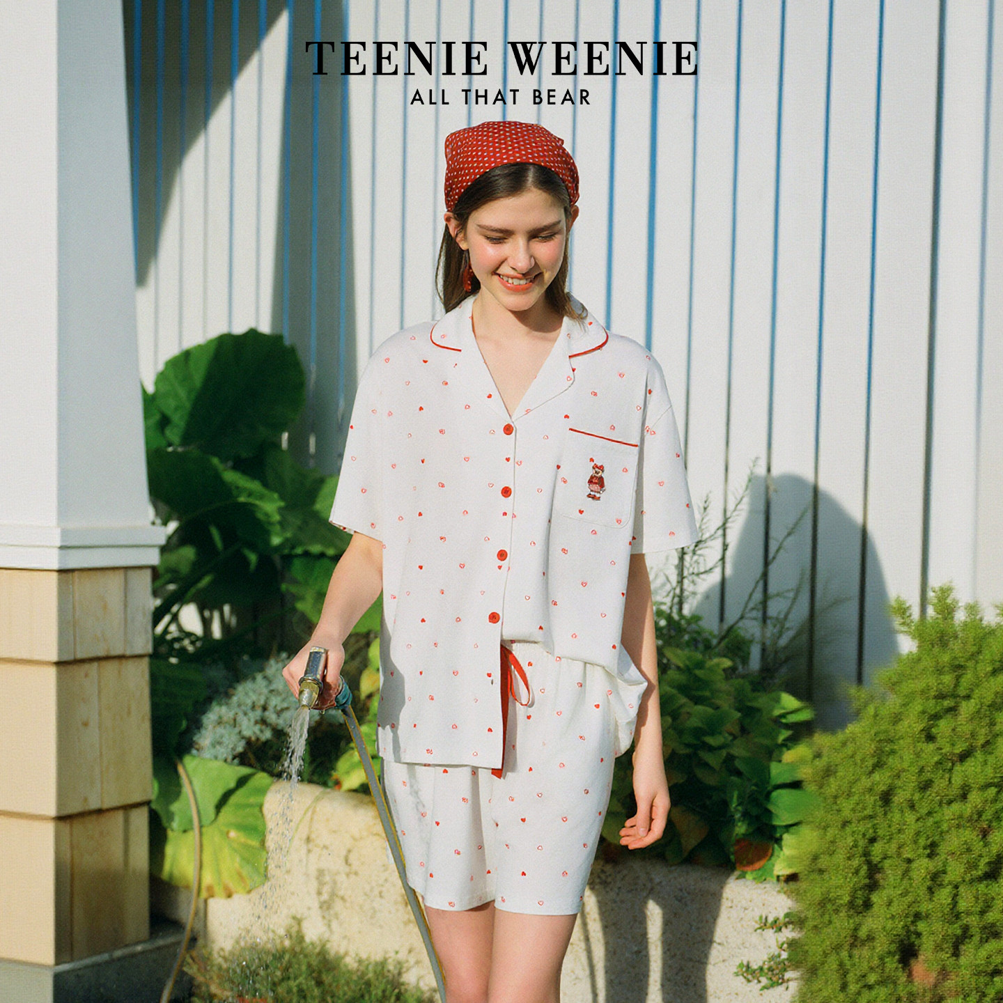 TeenieWeenie小熊女士睡衣2026新款10A级抑菌短袖短裤家居服套装,女士内衣/男士内衣/家居服,睡衣/家居服套装,淘宝优惠券,粉丝福利购,淘宝优惠卷