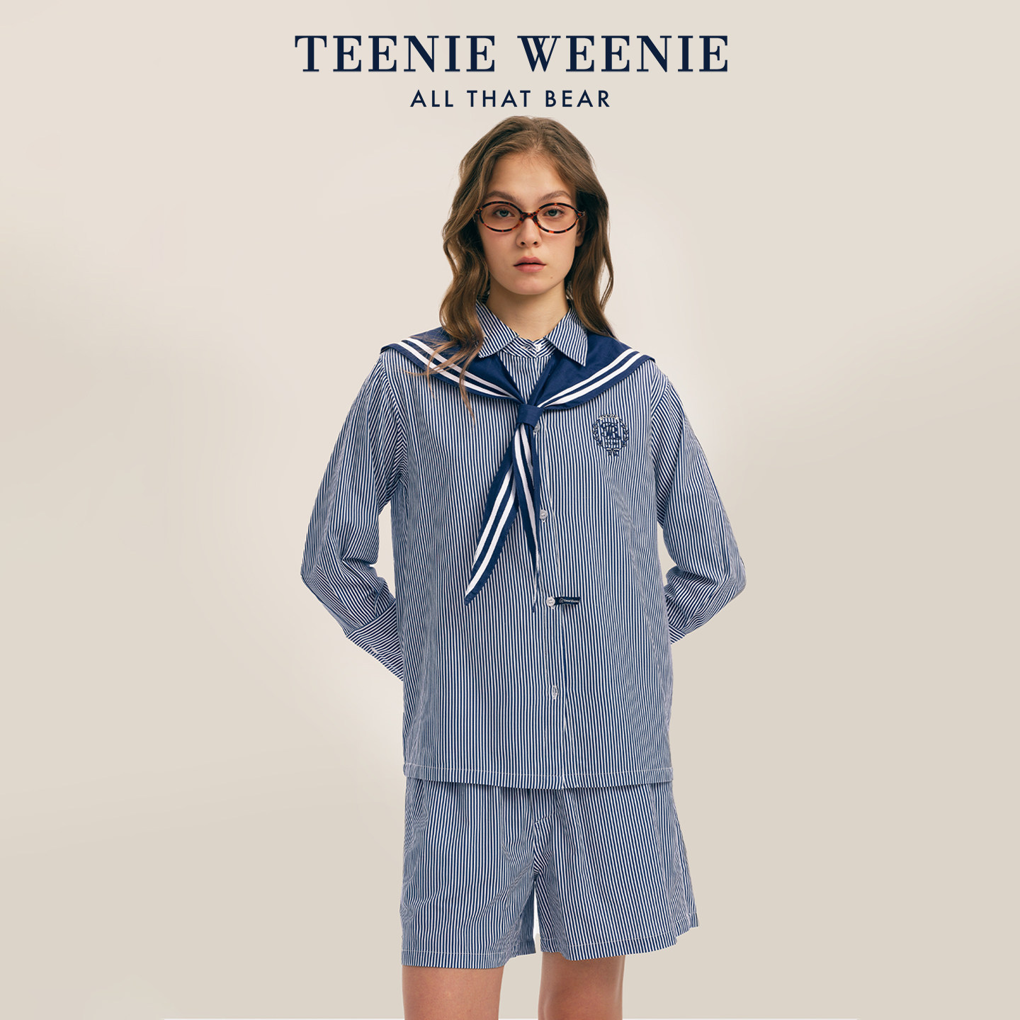 TeenieWeenie小熊纯棉透气睡衣