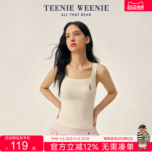 TeenieWeenie小熊吊带背心女