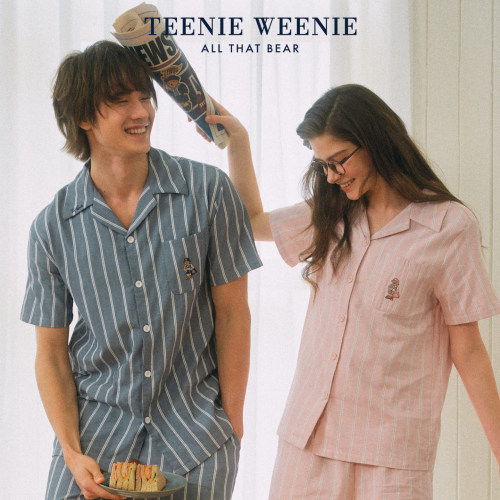 TeenieWeenie小熊凉感双层纱睡衣