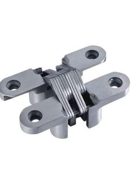 供应长固ST-Y005GC不锈钢暗铰链 锌合金十字合页 门配件