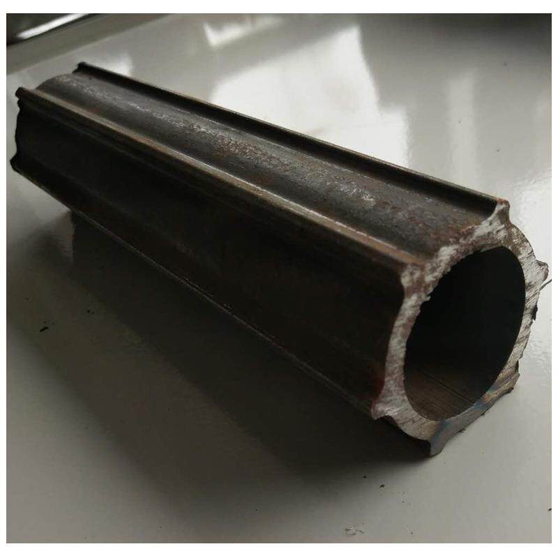 花键管 外圆内花键管 外花键内圆钢管 花键轴 农机用花键套管加工