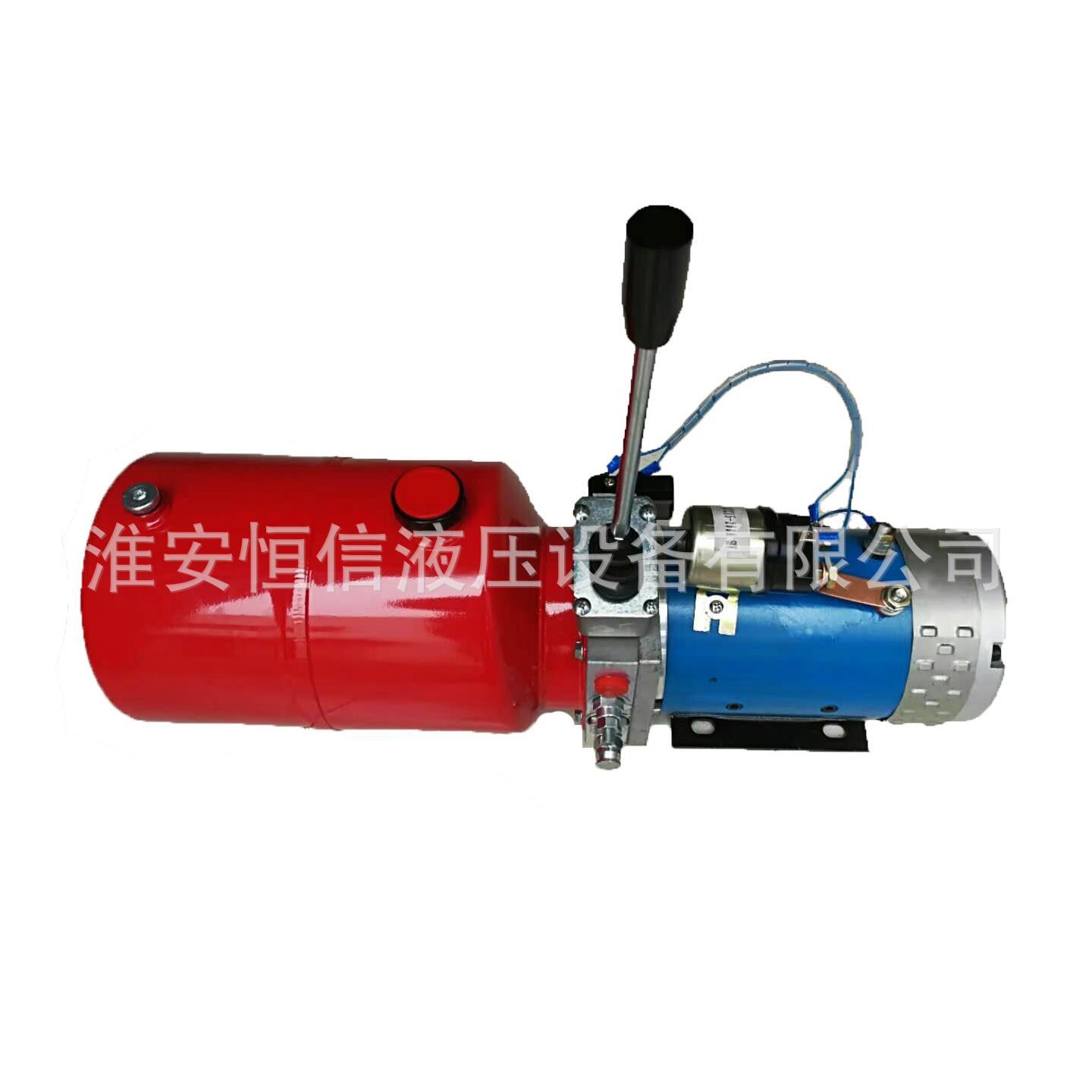 新款电动叉车液压单元堆高车动力单元手动叉车改装自动液压泵