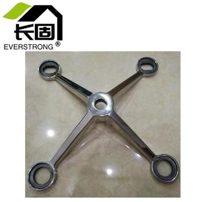 长固STR200-1A 304不锈钢幕墙配件 玻璃驳接爪 四爪件