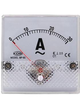 KDSI/康的斯厂家供应 交流电流表指针式BP-80 AC30A安装便捷