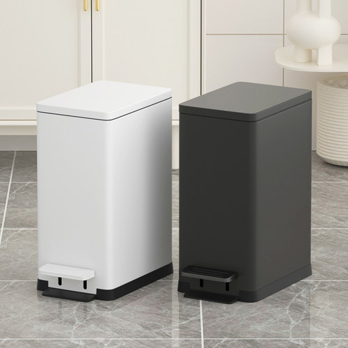 不锈钢脚踩家用垃圾桶办公茶水桶