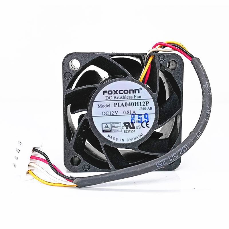 富士康 PIA040H12P-P40-AB 4028 12V 0.81A 4厘米cm 电源散热风扇