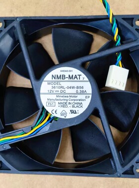 全新NMB 446343-001 XW8400 XW6600 9cm 3610RL-04W-B56 内存风扇