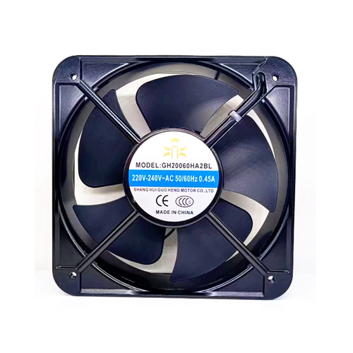 全新 GH20060HA2BL 220V-240V 0.45A 20cm厘米 20060机柜散热风扇