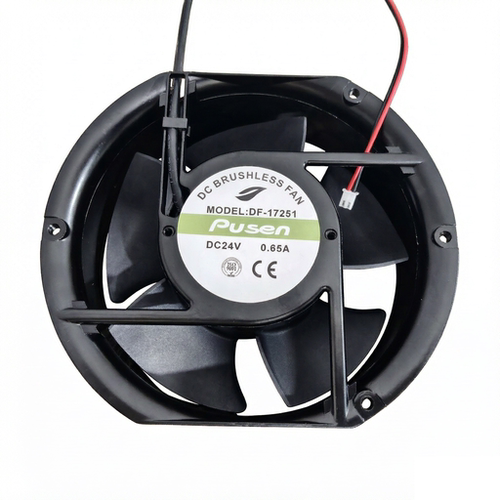 全新PUSEN DF-17251 DC24V 0.65A 17.2cm厘米 椭圆形铝框散热风扇