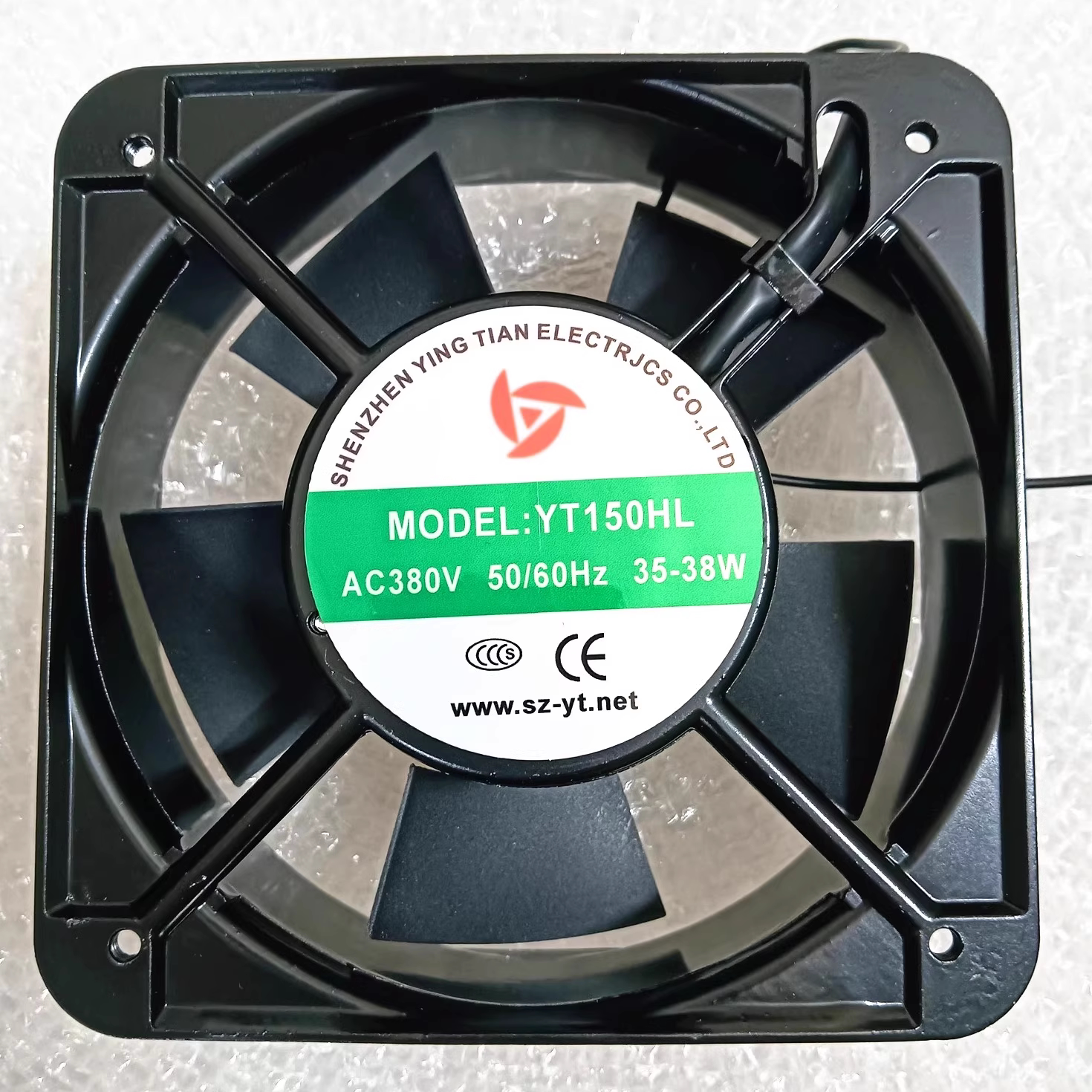 全新 YT150HL AC380V 35-38W 15050 15cm厘米 电焊机散热风扇风机