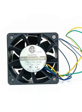 全新原装Geatsink TD6025B12HA 12V 1.0A 6025 6CM厘米散热器风扇