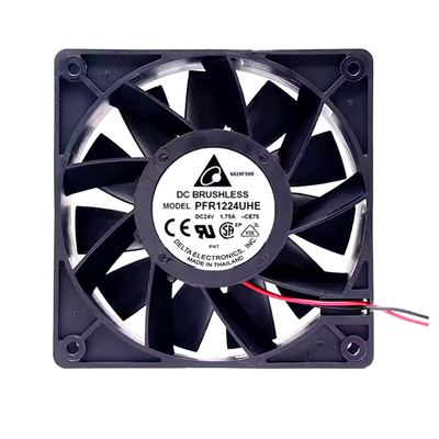 全新台达 PFR1224UHE 1.75A 12CM 24V 大风量12038变频器散热风扇