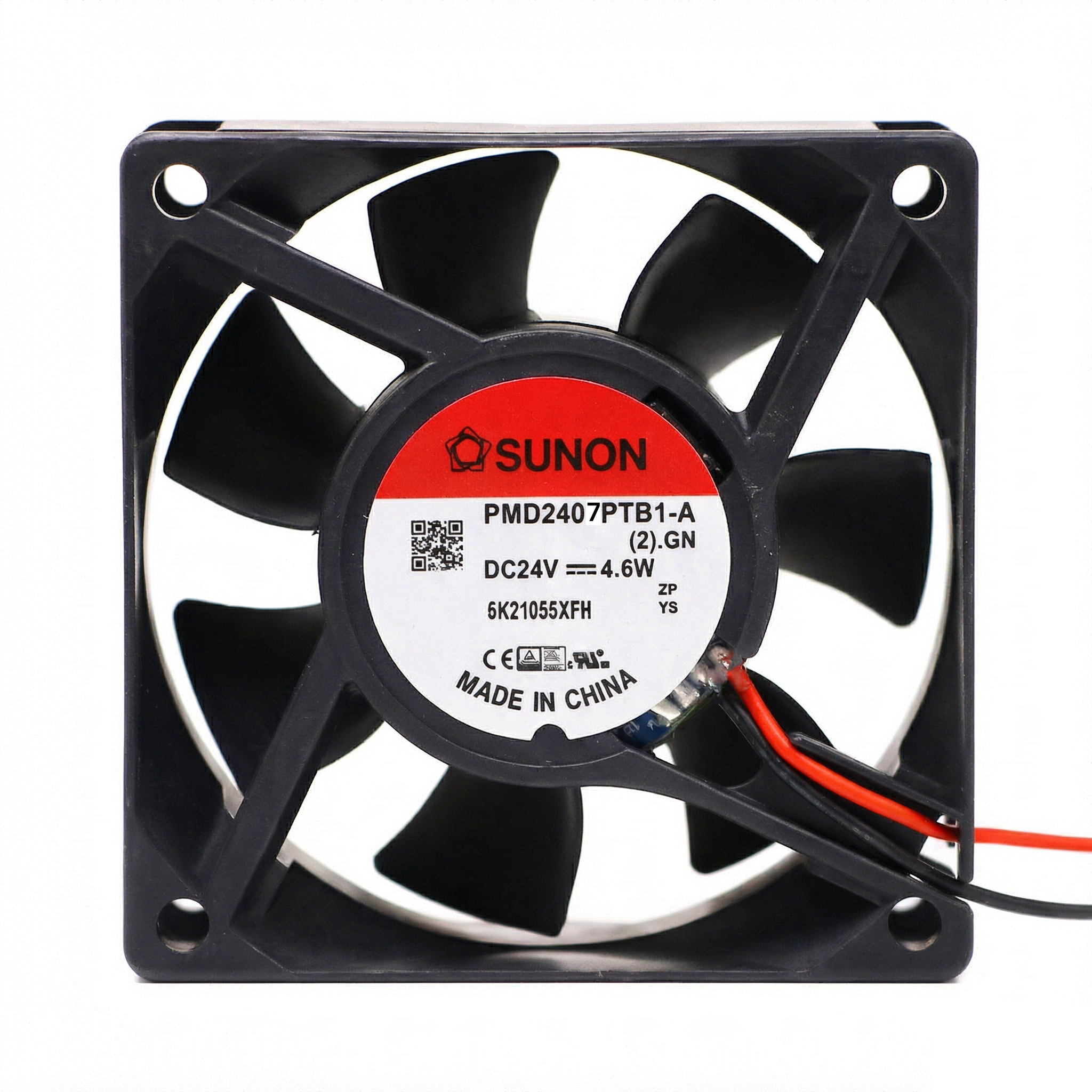 全新SUNON PMD2407PTB1-A 24V 4.6W 7025 7cm 滚珠轴承变频器风扇