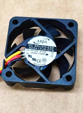 全新ADDA AD0412UB-G76 12V 0.12A 4010 4CM厘米 3线静音散热风扇