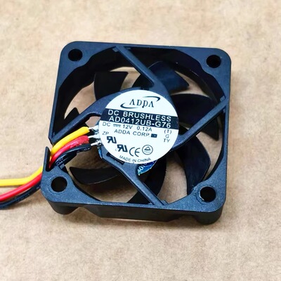 全新ADDA AD0412UB-G76 12V 0.12A 4010 4CM厘米 3线静音散热风扇