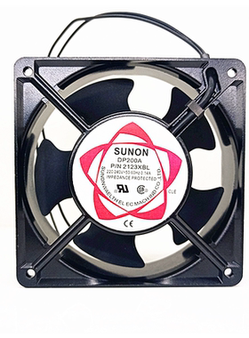 全新SUNON建准 DP200A 12038 220V 12cm 2123XBL滚珠轴承交流风扇