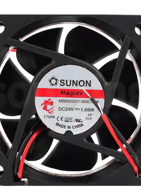 全新建准MB60252V1-000C-A99 DC24-V控制器风扇6cm6025 24V 1.68W