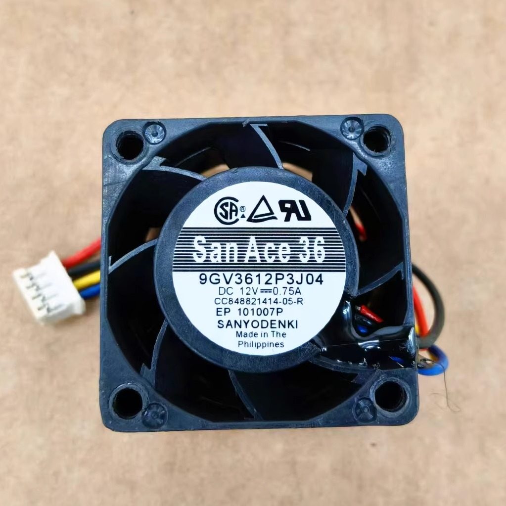 三洋SamAce 9GV3612P3J04 12V 0.75A 3628 3.6CM厘米电源散热风扇