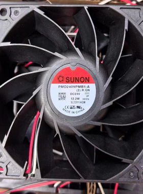 全新SUNON PMD2409PMB1-A (2).R.GN DC 24V 12.2W 9238 散热风扇